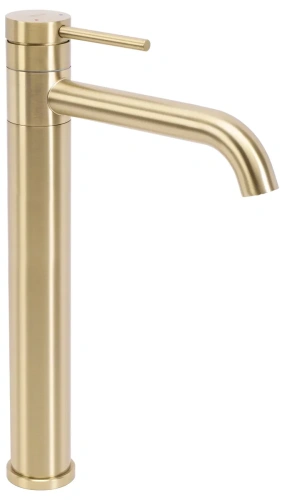 Смеситель для умывальника Rea Lungis gold matt REA-B6101 золотой матовый смеситель для умывальника rea lungis gold matt rea-b6101 золотой матовый