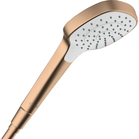 Ручной душ Hansgrohe Croma Select E 1jet 26814140 шлифованная бронза ручной душ hansgrohe croma select e 1jet 26814140 шлифованная бронза