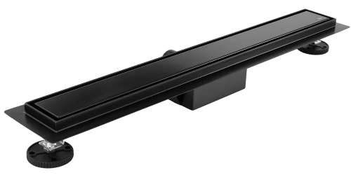 Душевой лоток Rea Neox black 500 черный матовый душевой лоток rea neox black 500 черный матовый