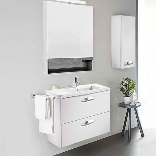 Шкаф с зеркалом Roca The Gap ZRU9302748 60 белый фото 4 шкаф с зеркалом roca the gap zru9302748 60 белый фото 4
