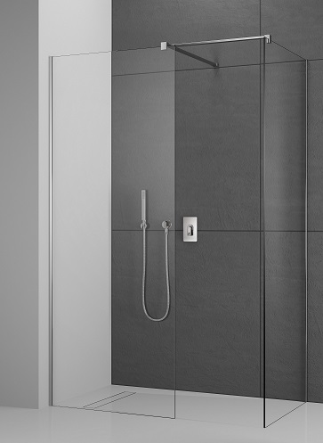 Душевой уголок Radaway Modo X Brushed Nickel III 85x70 стекла прозрачные, профиль брашированный никель душевой уголок radaway modo x brushed nickel iii 85x70 стекла прозрачные, профиль брашированный никель