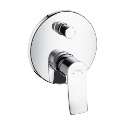 Смеситель для ванны Hansgrohe Metris Classic 31493000 смеситель для ванны hansgrohe metris classic 31493000