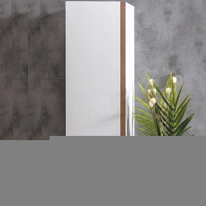 Шкаф-пенал подвесной Armadi Art Capolda 35 см белый / дерево шкаф-пенал подвесной armadi art capolda 35 см белый / дерево