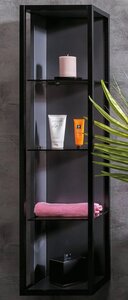 Шкаф-пенал подвесной Armadi Art Loft 30 см антрацит шкаф-пенал подвесной armadi art loft 30 см антрацит