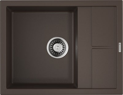 Кухонная мойкa OMOIKIRI Sumi 65-DC 65x50 темный шоколад кухонная мойкa omoikiri sumi 65-dc 65x50 темный шоколад
