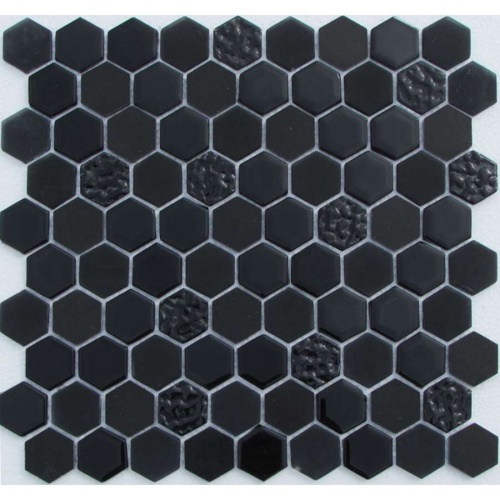 Мозаика Liya Mosaic Hexagon Black Glass 29.5 x 30.5 мозаика liya mosaic hexagon black glass 29.5 x 30.5
