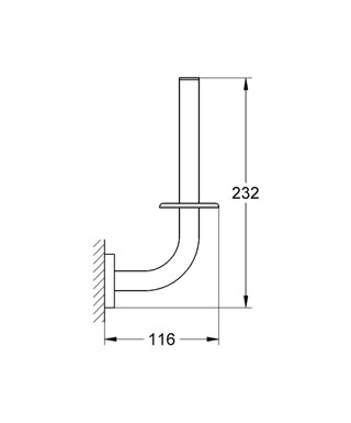 Держатель Grohe Essentials 40369001 фото 3 держатель grohe essentials 40369001 фото 3