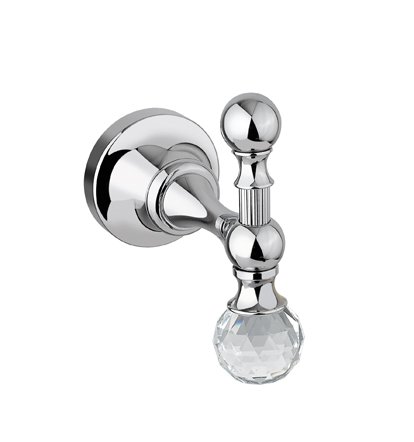 Крючок Cezares OLIMP-HK-01-Sw хром/Swarovski крючок cezares olimp-hk-01-sw хром/swarovski