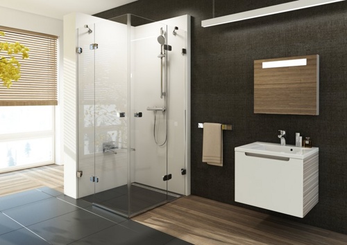 Душевой уголок Ravak Brilliant BSRV4-90 90x90 стекло chrom+Transparent фото 3 душевой уголок ravak brilliant bsrv4-90 90x90 стекло chrom+transparent фото 3