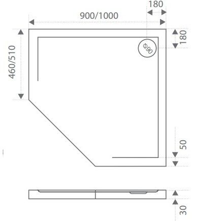 Душевой уголок Gutewetter Practic Rectan GK-401 105x95 (матовый хром/полистирол lines) фото 18 душевой уголок gutewetter practic rectan gk-401 105x95 (матовый хром/полистирол lines) фото 18