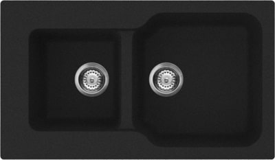 Кухонная мойкa OMOIKIRI Maru 86-2-BL 86x50 черный кухонная мойкa omoikiri maru 86-2-bl 86x50 черный